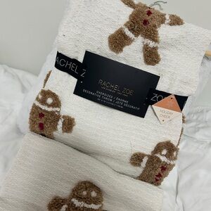 Rachel & Zoe gingerbread blanket 
Couverture Rachel & Zoé pains d'épices